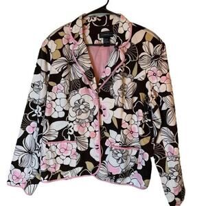 Elementz Bright Floral Jacket Size XL.